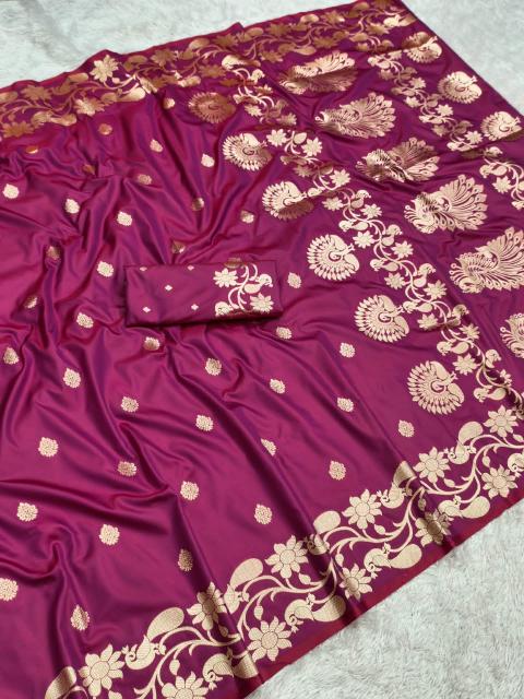 Vastrangan banarasi silk low cost sarees online